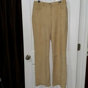 J. McLaughlin 100% leather pants size 8 NWT